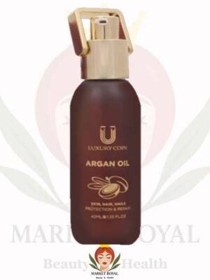 روغن آرگان لاکچری کوین جهت ترمیم و جلوگیری از شکنندگی مو