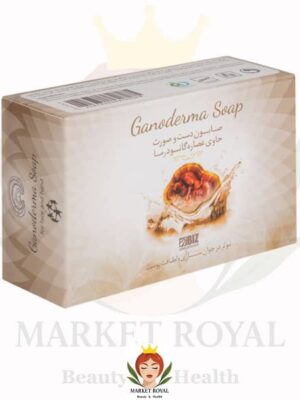 صابون دست و صورت گانودرما محصولی برای انواع پوست و حفظ جوانی و رطوبت پوست و خرید از نمایندگی بیز